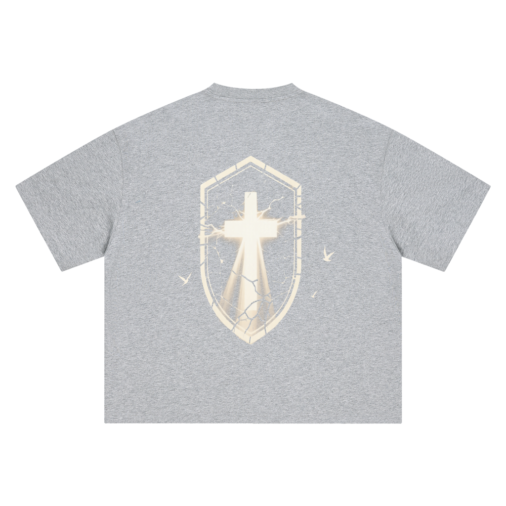 Cross Graphic Boxy Oversized
