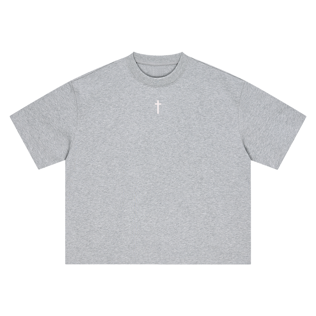 Cross Graphic Boxy Oversized